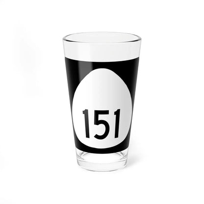 HI-151 (Hawaii) (Road Sign) Pint Glass 16oz 16oz - Go Mug Yourself