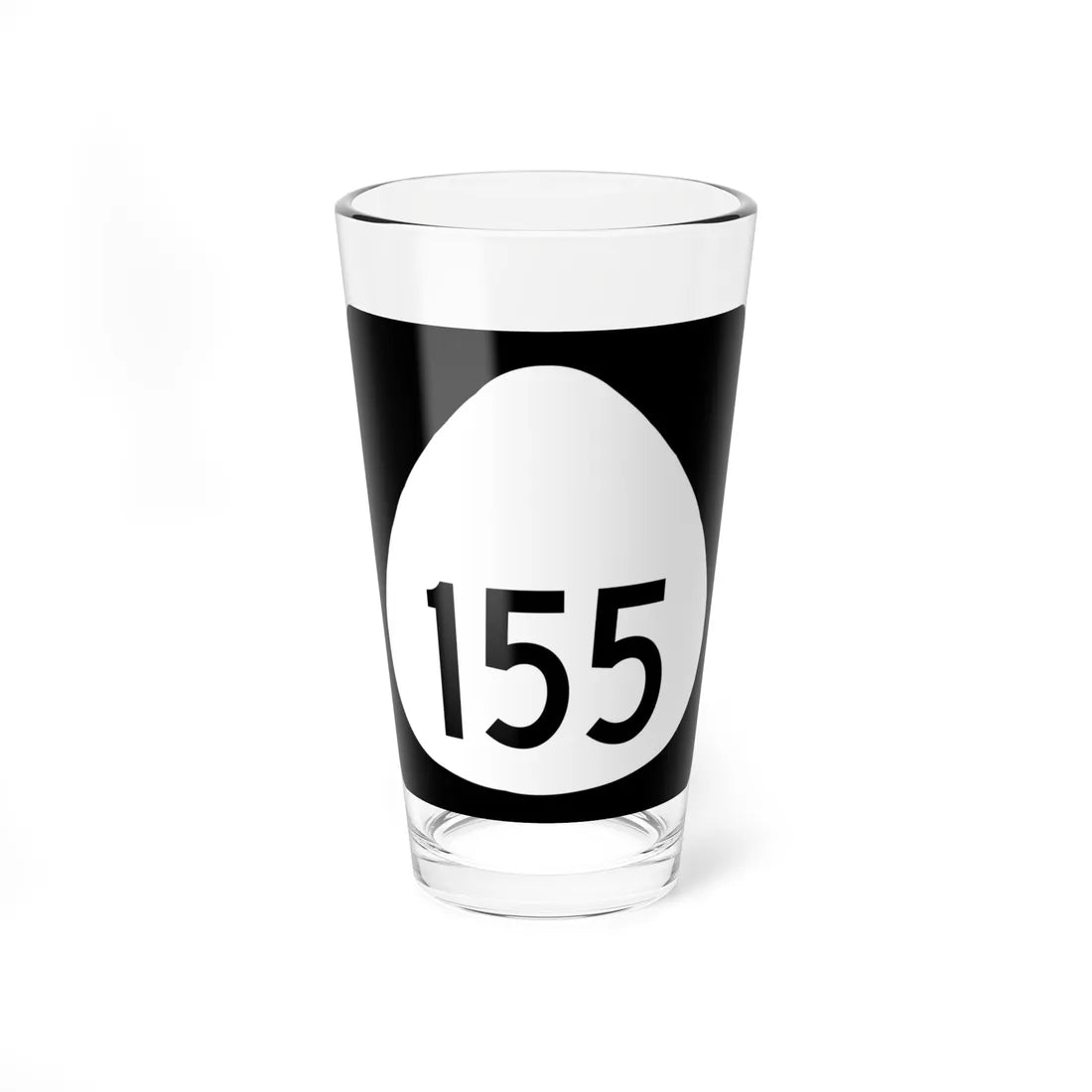 HI-155 (Hawaii) (Road Sign) Pint Glass 16oz 16oz - Go Mug Yourself