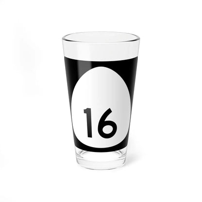 HI-16 (Hawaii) (Road Sign) Pint Glass 16oz 16oz - Go Mug Yourself