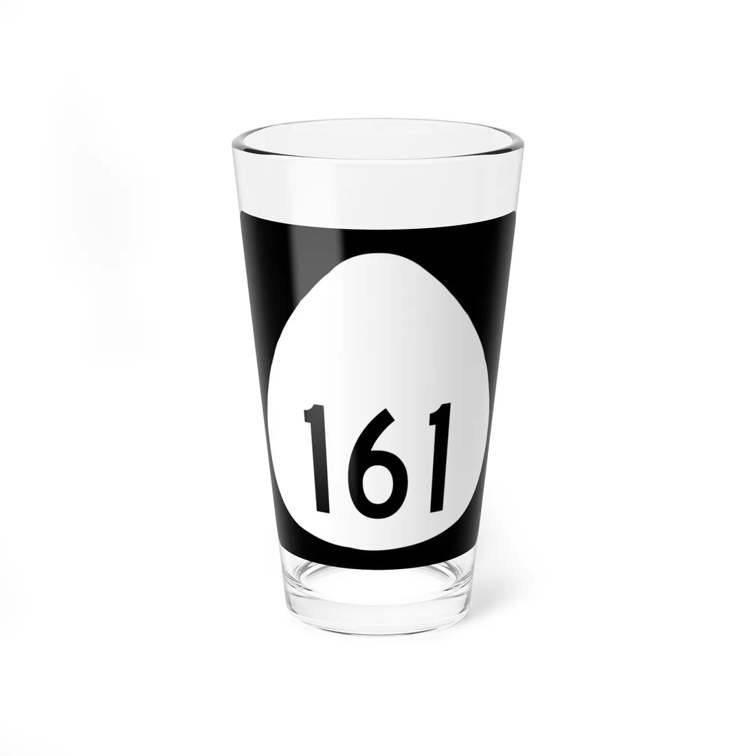 HI-161 (Hawaii) (Road Sign) Pint Glass 16oz 16oz - Go Mug Yourself
