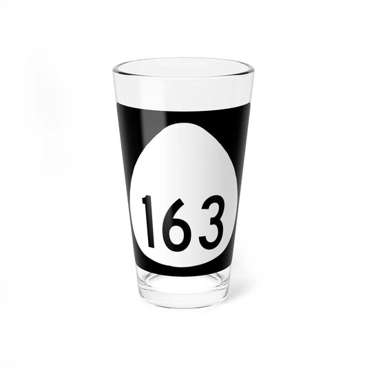 HI-163 (Hawaii) (Road Sign) Pint Glass 16oz 16oz - Go Mug Yourself
