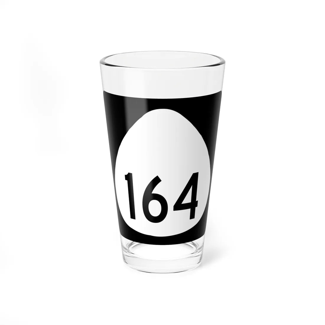 HI-164 (Hawaii) (Road Sign) Pint Glass 16oz 16oz - Go Mug Yourself