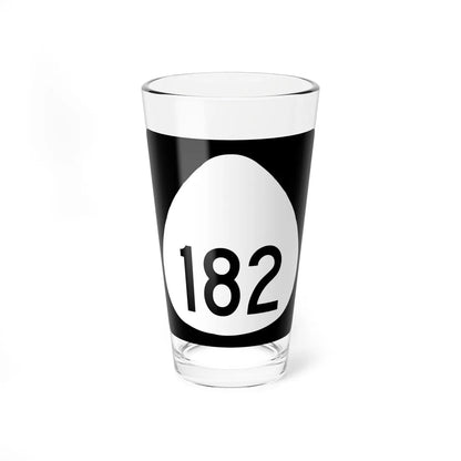 HI-182 (Hawaii) (Road Sign) Pint Glass 16oz 16oz - Go Mug Yourself