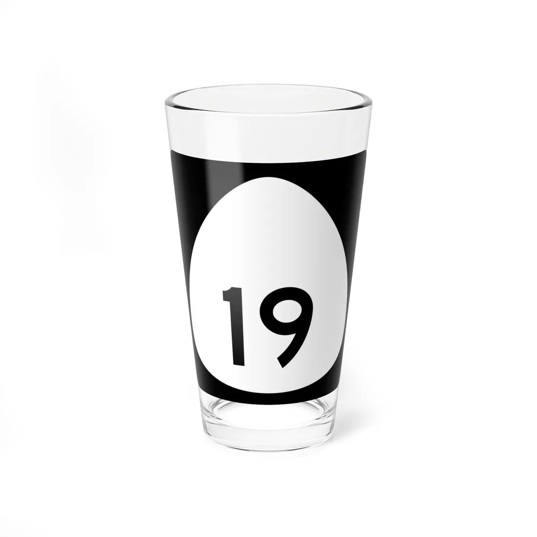 HI-19 (Hawaii) (Road Sign) Pint Glass 16oz 16oz - Go Mug Yourself