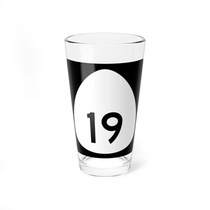HI-19 (Hawaii) (Road Sign) Pint Glass 16oz 16oz - Go Mug Yourself