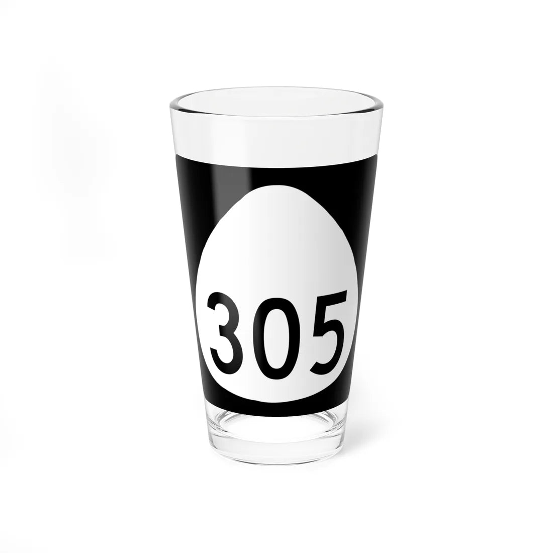 HI-305 (Hawaii) (Road Sign) Pint Glass 16oz 16oz - Go Mug Yourself