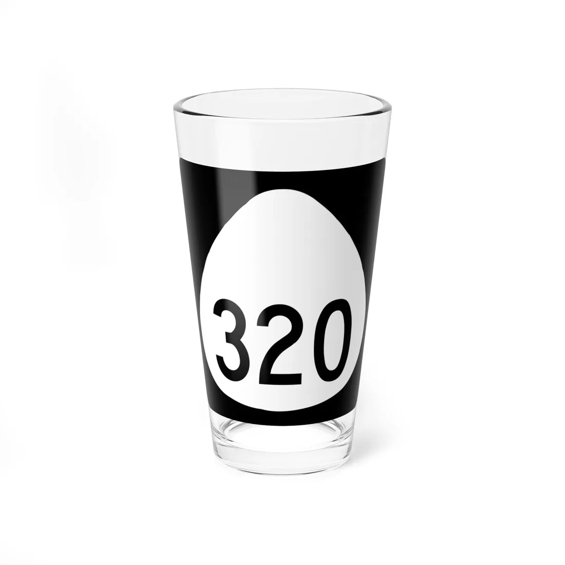 HI-320 (Hawaii) (Road Sign) Pint Glass 16oz 16oz - Go Mug Yourself