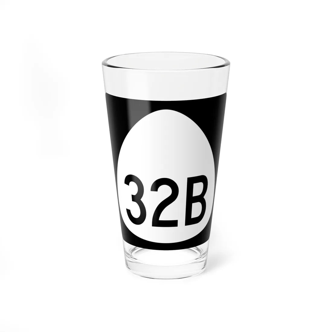 HI-32B (Hawaii) (Road Sign) Pint Glass 16oz 16oz - Go Mug Yourself