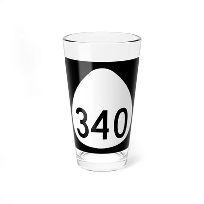 HI-340 (Hawaii) (Road Sign) Pint Glass 16oz 16oz - Go Mug Yourself
