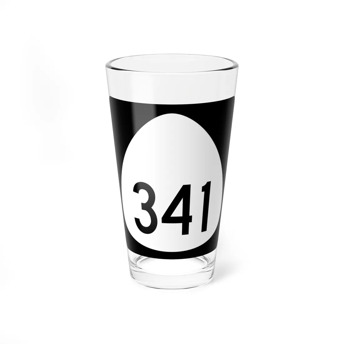 HI-341 (Hawaii) (Road Sign) Pint Glass 16oz 16oz - Go Mug Yourself