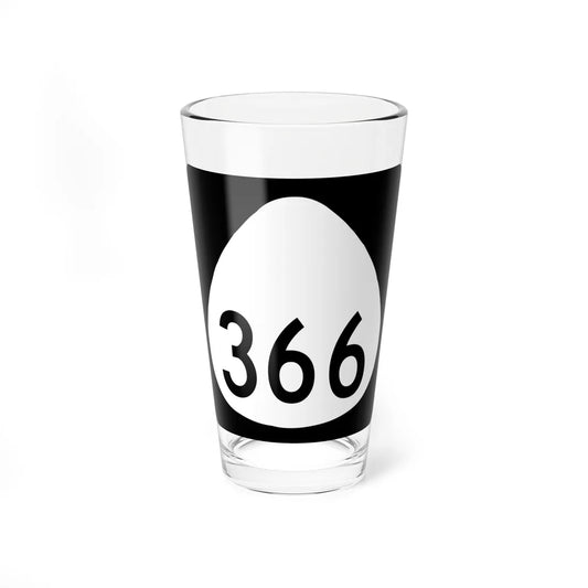 HI-366 (Hawaii) (Road Sign) Pint Glass 16oz 16oz - Go Mug Yourself