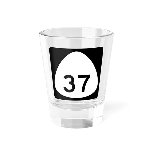 HI-37 (Hawaii) (Road Sign) Shot Glass 1.5oz 1.5oz - Go Mug Yourself