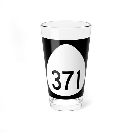 HI-371 (Hawaii) (Road Sign) Pint Glass 16oz 16oz - Go Mug Yourself