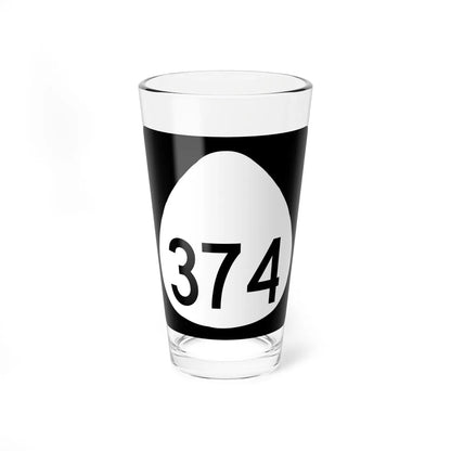HI-374 (Hawaii) (Road Sign) Pint Glass 16oz 16oz - Go Mug Yourself