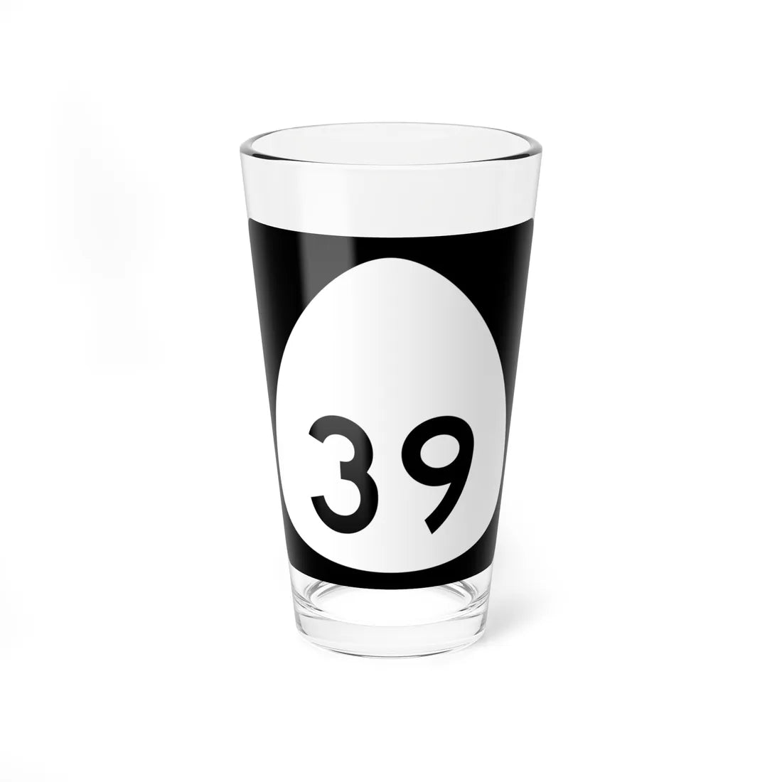 HI-39 (Hawaii) (Road Sign) Pint Glass 16oz 16oz - Go Mug Yourself