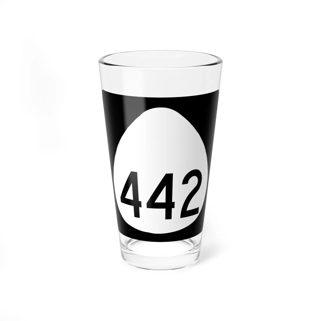 HI-442 (Hawaii) (Road Sign) Pint Glass 16oz 16oz - Go Mug Yourself