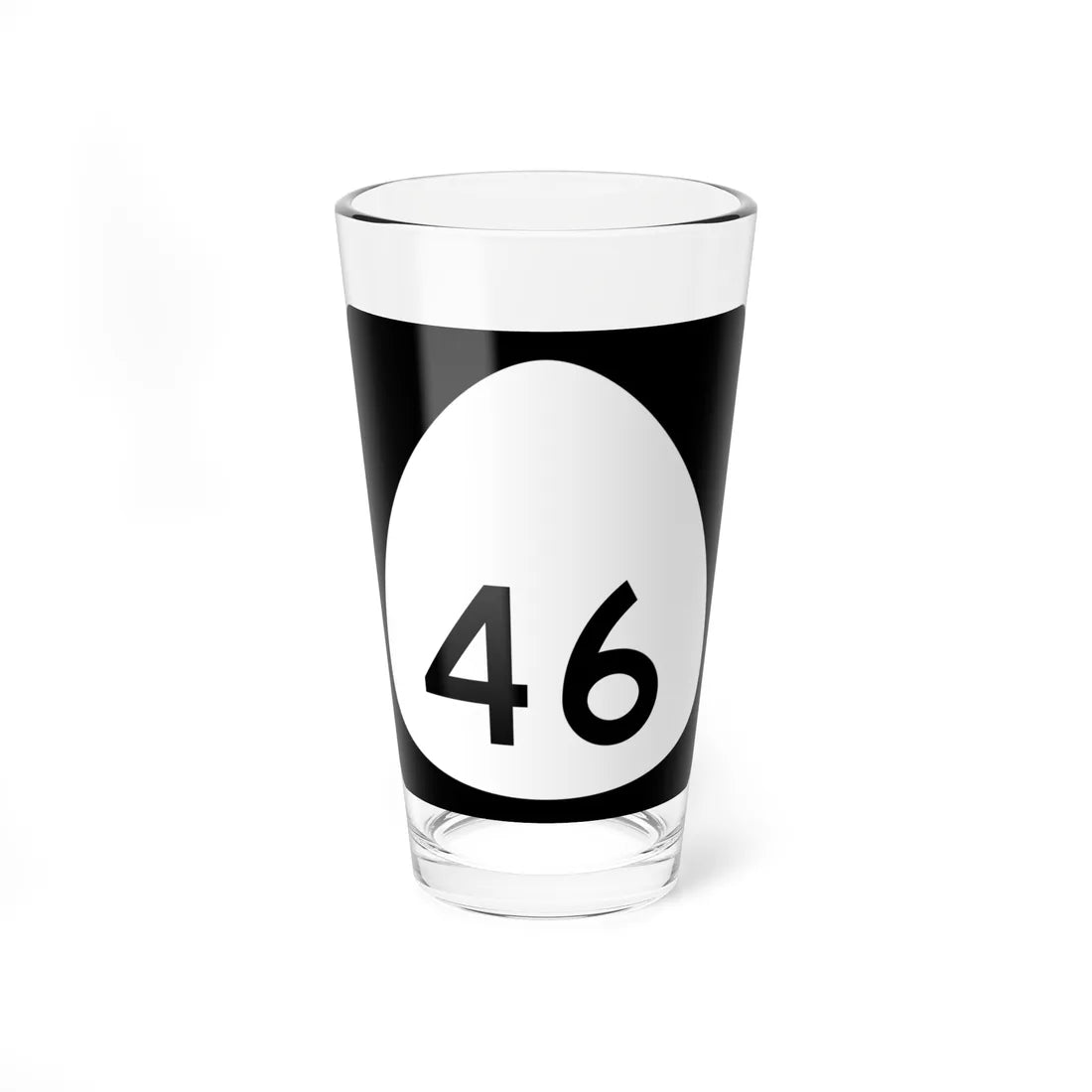 HI-46 (Hawaii) (Road Sign) Pint Glass 16oz 16oz - Go Mug Yourself