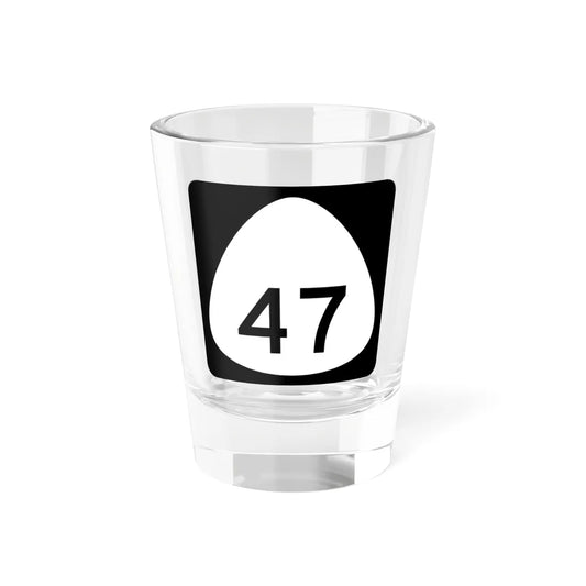 HI-47 (Hawaii) (Road Sign) Shot Glass 1.5oz 1.5oz - Go Mug Yourself