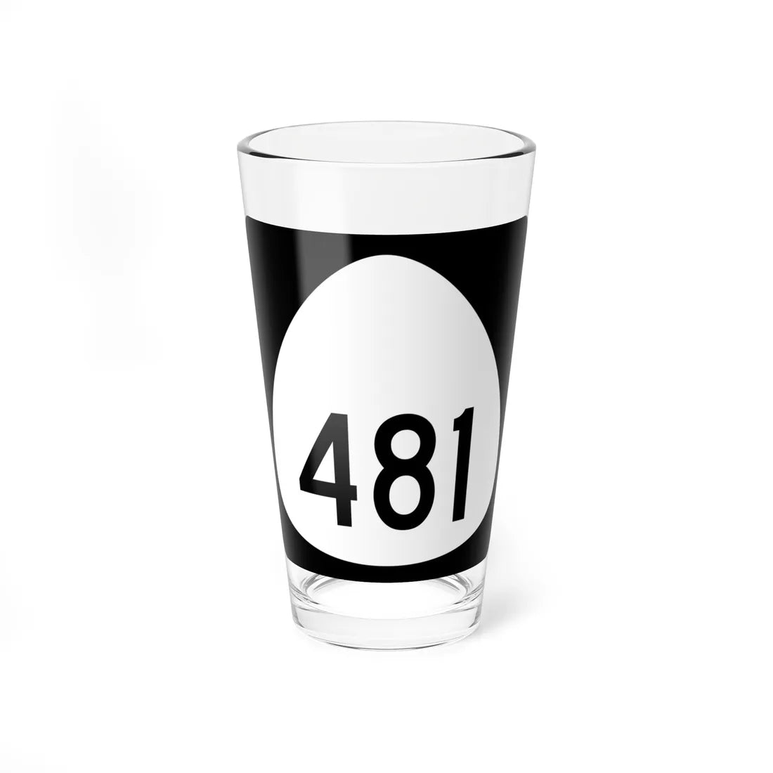 HI-481 (Hawaii) (Road Sign) Pint Glass 16oz 16oz - Go Mug Yourself