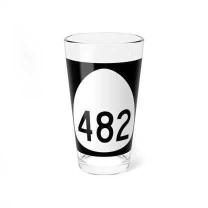 HI-482 (Hawaii) (Road Sign) Pint Glass 16oz 16oz - Go Mug Yourself