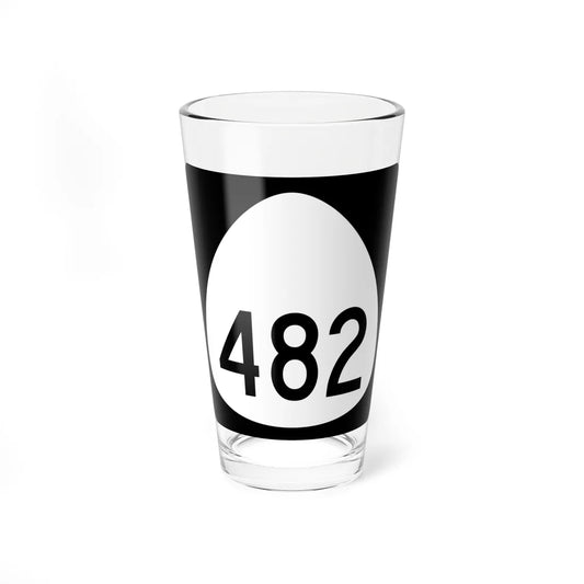 HI-482 (Hawaii) (Road Sign) Pint Glass 16oz 16oz - Go Mug Yourself