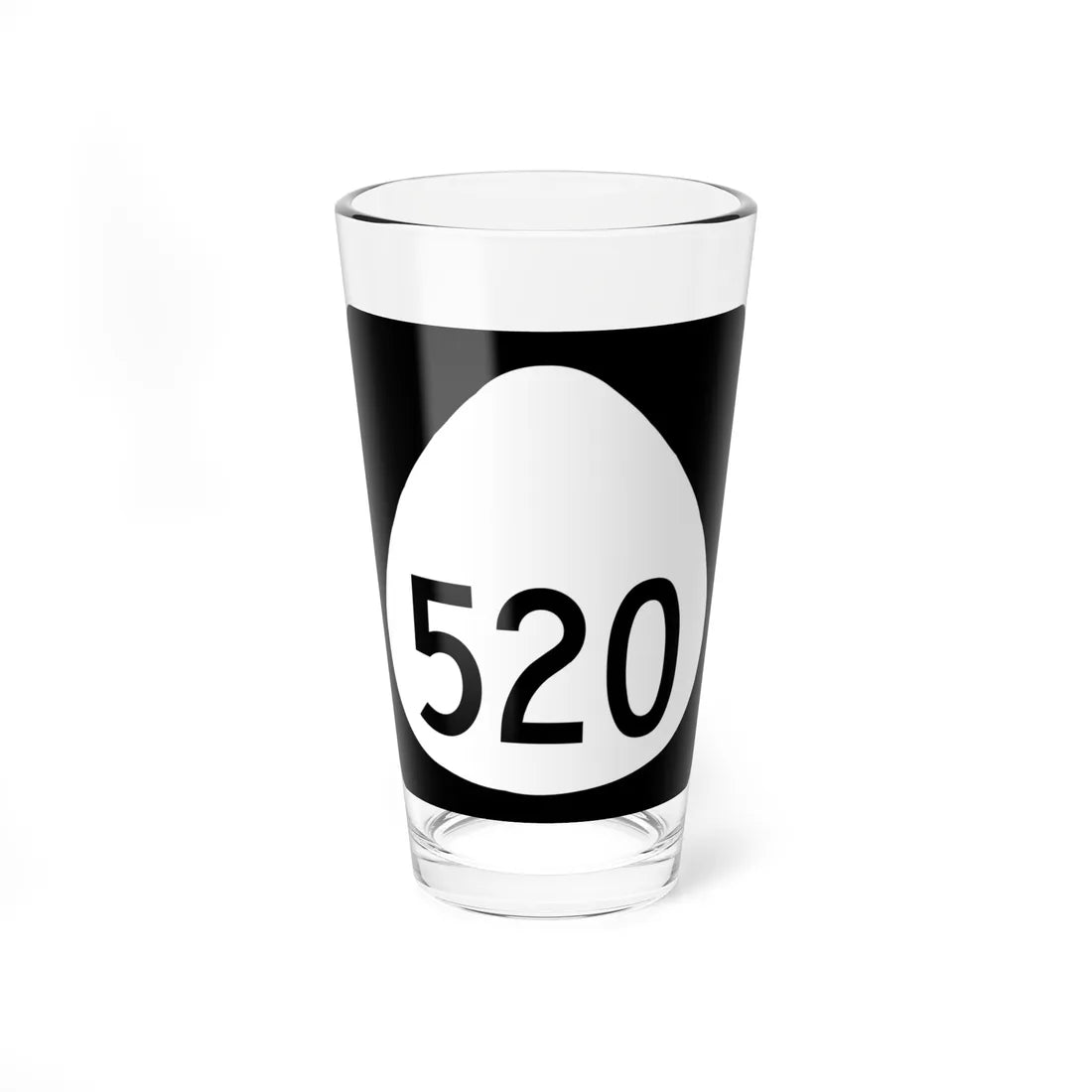 HI-520 (Hawaii) (Road Sign) Pint Glass 16oz 16oz - Go Mug Yourself
