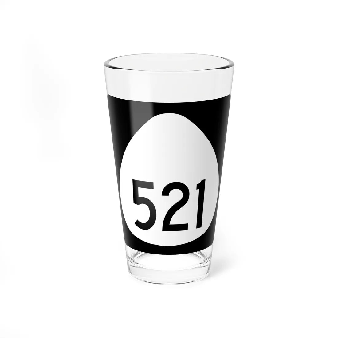 HI-521 (Hawaii) (Road Sign) Pint Glass 16oz 16oz - Go Mug Yourself