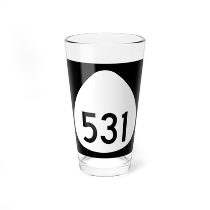 HI-531 (Hawaii) (Road Sign) Pint Glass 16oz 16oz - Go Mug Yourself