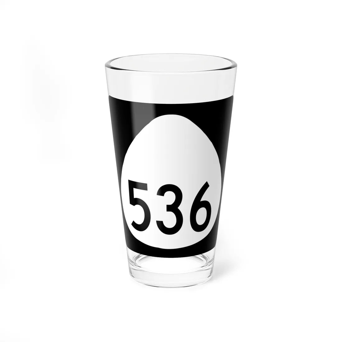 HI-536 (Hawaii) (Road Sign) Pint Glass 16oz 16oz - Go Mug Yourself