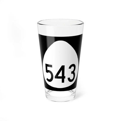 HI-543 (Hawaii) (Road Sign) Pint Glass 16oz 16oz - Go Mug Yourself