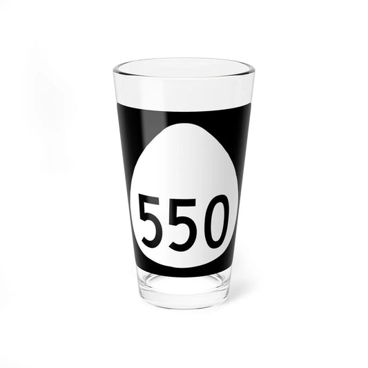 HI-550 (Hawaii) (Road Sign) Pint Glass 16oz 16oz - Go Mug Yourself
