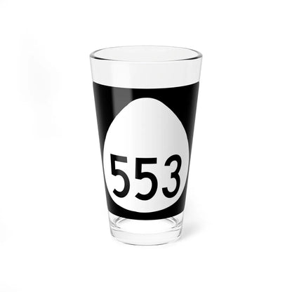 HI-553 (Hawaii) (Road Sign) Pint Glass 16oz 16oz - Go Mug Yourself