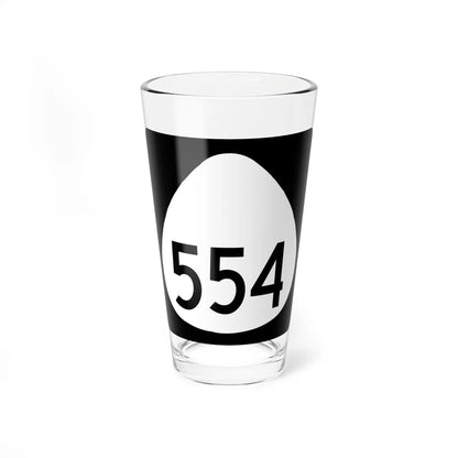 HI-554 (Hawaii) (Road Sign) Pint Glass 16oz 16oz - Go Mug Yourself
