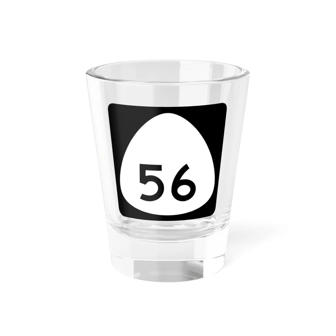 HI-56 (Hawaii) (Road Sign) Shot Glass 1.5oz 1.5oz - Go Mug Yourself