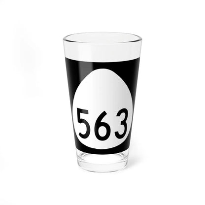 HI-563 (Hawaii) (Road Sign) Pint Glass 16oz 16oz - Go Mug Yourself