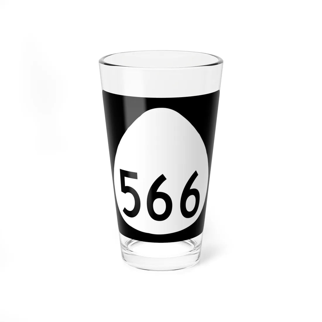HI-566 (Hawaii) (Road Sign) Pint Glass 16oz 16oz - Go Mug Yourself
