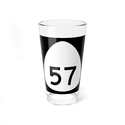 HI-57 (Hawaii) (Road Sign) Pint Glass 16oz 16oz - Go Mug Yourself