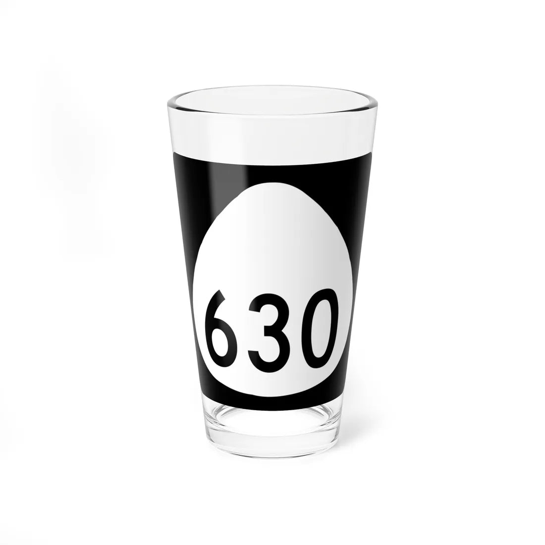 HI-630 (Hawaii) (Road Sign) Pint Glass 16oz 16oz - Go Mug Yourself