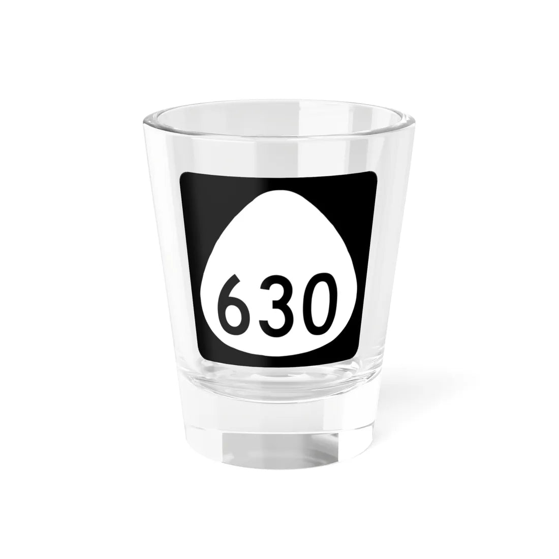 HI-630 (Hawaii) (Road Sign) Shot Glass 1.5oz 1.5oz - Go Mug Yourself