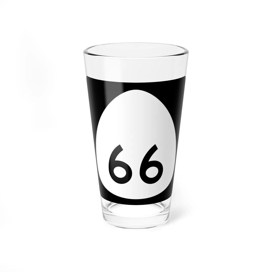 HI-66 (Hawaii) (Road Sign) Pint Glass 16oz 16oz - Go Mug Yourself