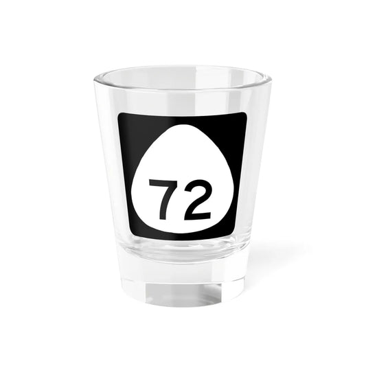 HI-72 (Hawaii) (Road Sign) Shot Glass 1.5oz 1.5oz - Go Mug Yourself