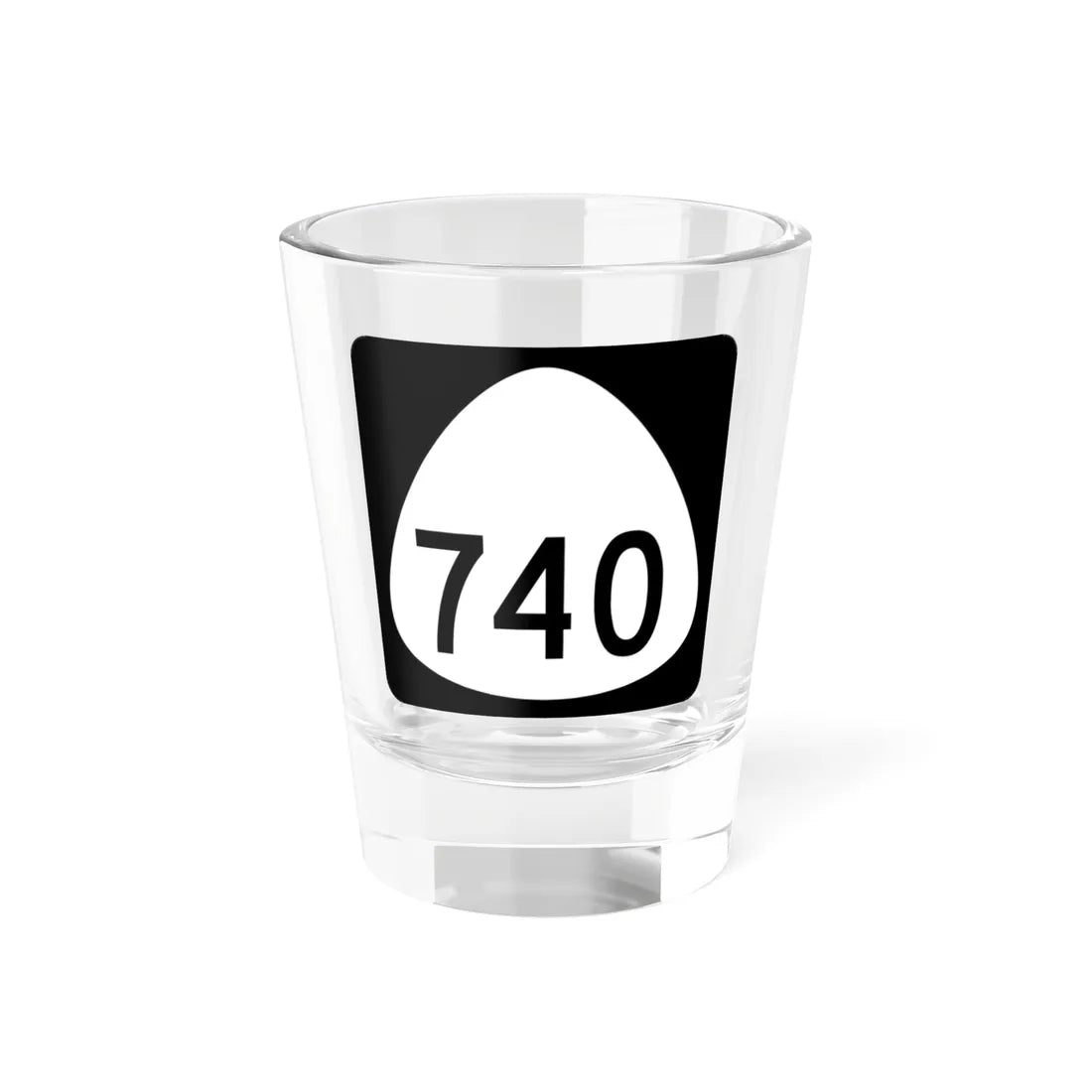 HI-740 (Hawaii) (Road Sign) Shot Glass 1.5oz 1.5oz - Go Mug Yourself