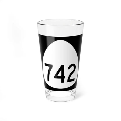 HI-742 (Hawaii) (Road Sign) Pint Glass 16oz 16oz - Go Mug Yourself