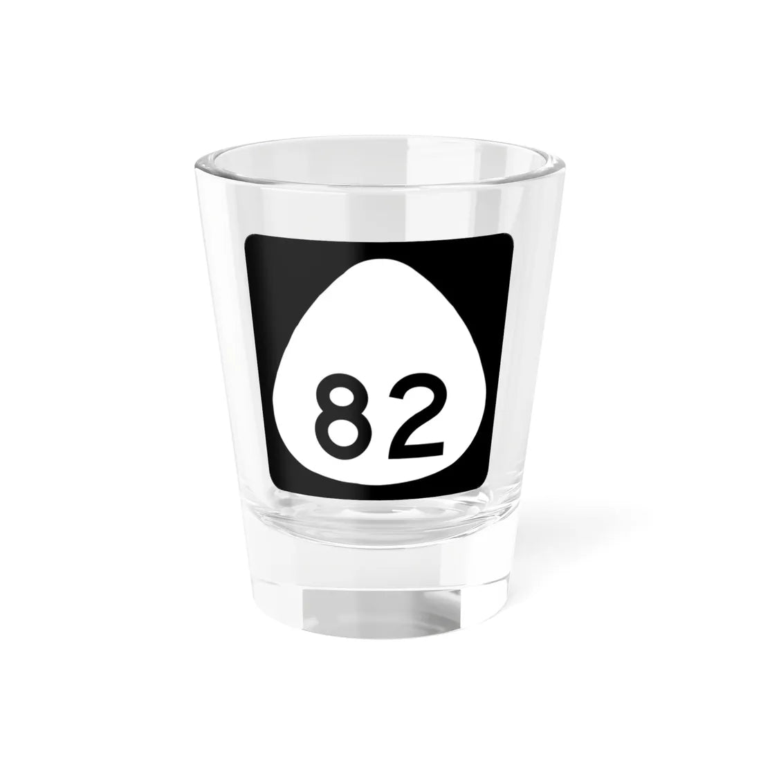 HI-82 (Hawaii) (Road Sign) Shot Glass 1.5oz 1.5oz - Go Mug Yourself