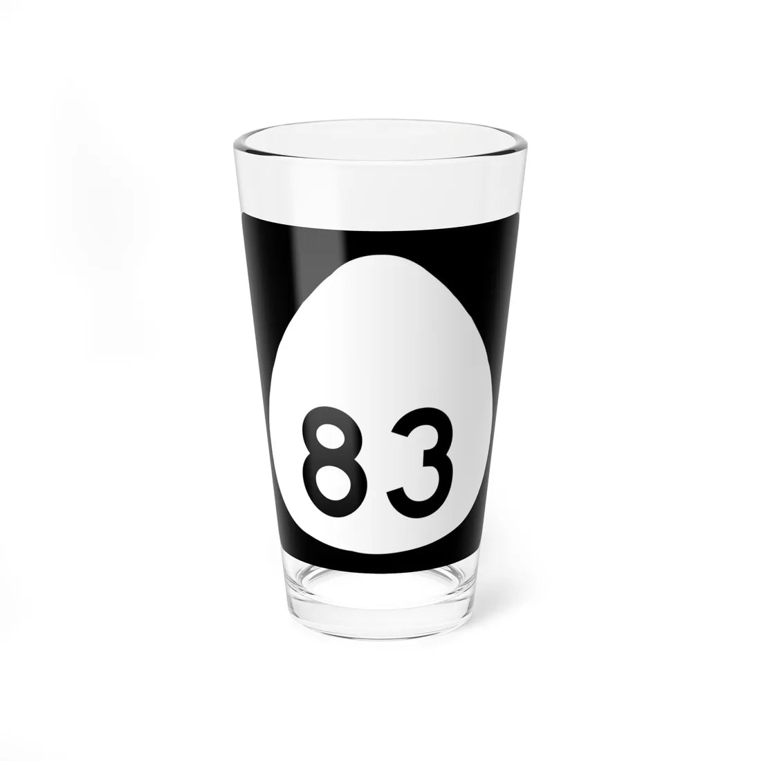 HI-83 (Hawaii) (Road Sign) Pint Glass 16oz 16oz - Go Mug Yourself