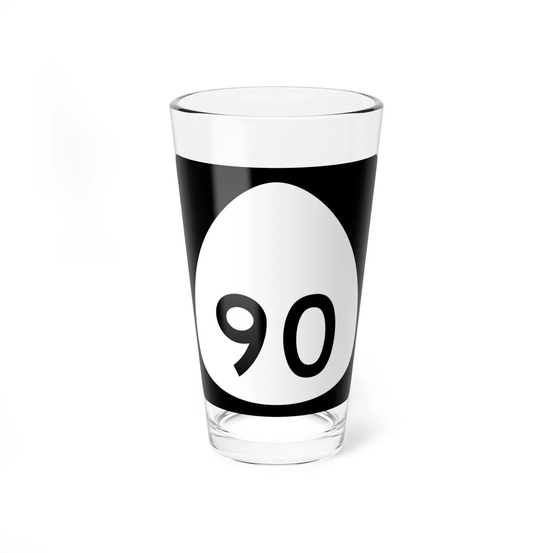 HI-90 (Hawaii) (Road Sign) Pint Glass 16oz 16oz - Go Mug Yourself