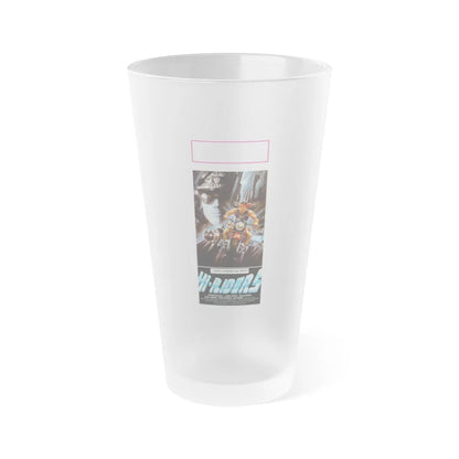 HI RIDERS 1978 Movie Poster - Frosted Pint Glass 16oz-16oz-Frosted-Go Mug Yourself