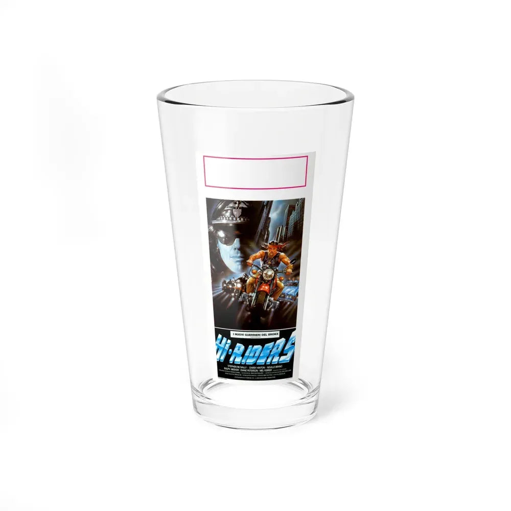 HI RIDERS 1978 Movie Poster - Pint Glass 16oz 16oz - Go Mug Yourself