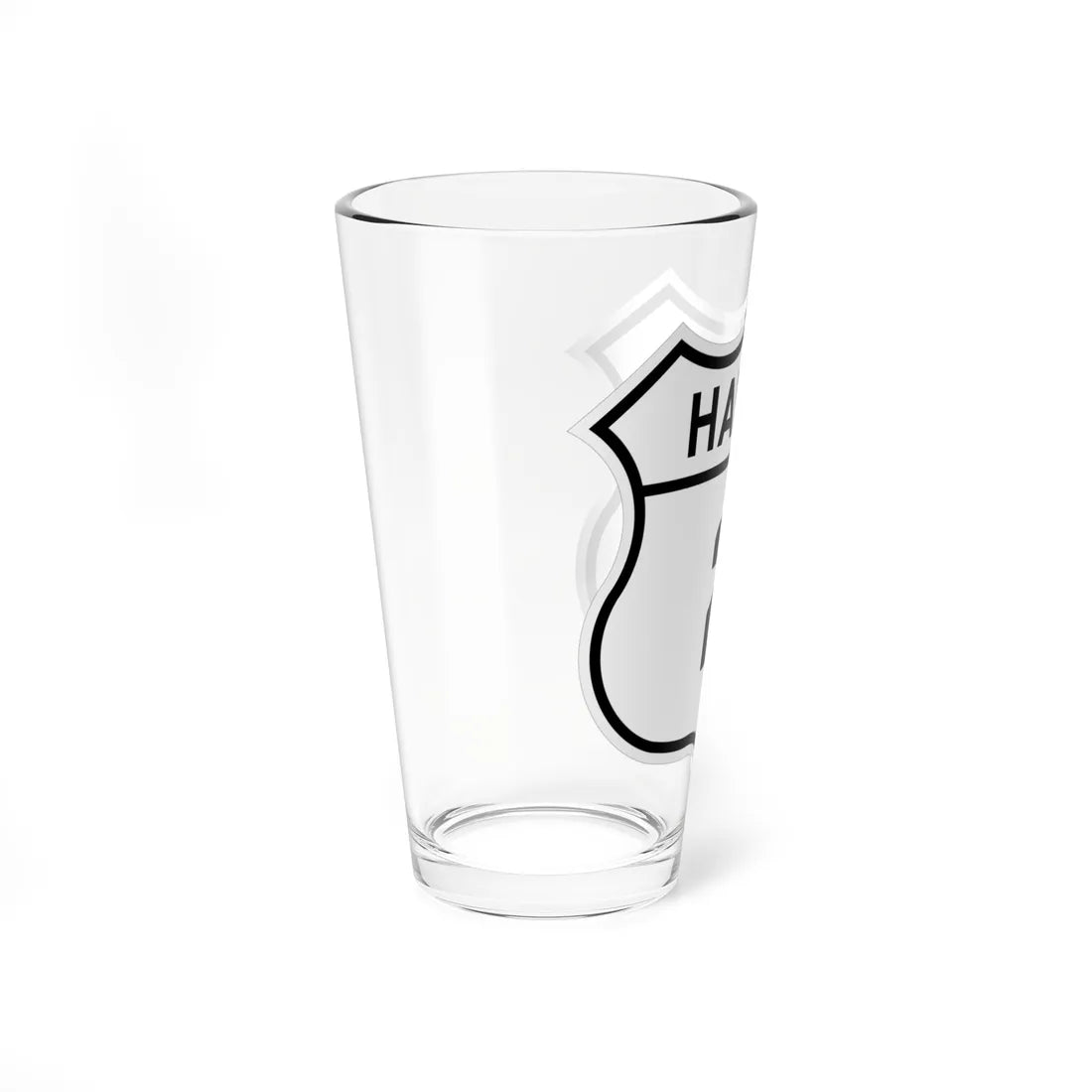 HI-WPR 2 (Hawaii) (Road Sign) Pint Glass 16oz - Go Mug Yourself