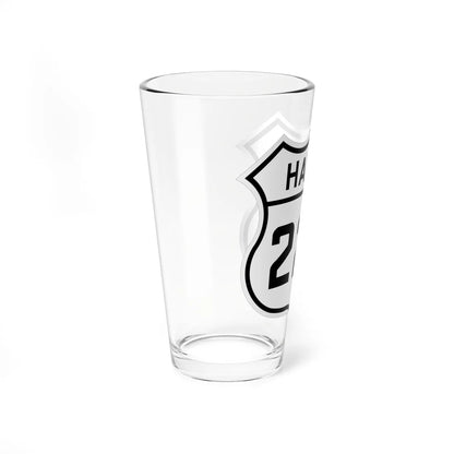 HI-WPR 220 (Hawaii) (Road Sign) Pint Glass 16oz - Go Mug Yourself